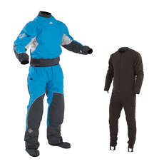 Elemento De Palma Para Mujer Palmetazos / Kayak Drysuit - Aguamarina Elemento De Palma Para Mujer Palmetazos / Kayak Drysuit - Aguamarina