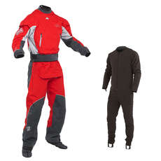 Traje Seco De Remo / Kayak Palm Stikine  - Rojo