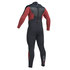 Gul Response 5 / 3Mm Backzip Blindstitch Wetsuit - Negro / Cardenal