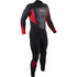 Traje De Neopreno Gul Response Blindstitch Steamer 5 / 3Mm - Negro / Rojo - Re1213-B8