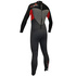 Gul Respuesta Vapor 5/3 Mm Junior Traje - Gris / Rojo