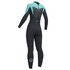 Respuesta Gul Para Mujer 5/3 Mm Bz Puntada Invisible Traje - Blk / Pistacho