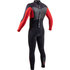 Traje De Neopreno Gul Response 3 / 2Mm Con Los Ojos Vendados - Negro / Rojo - Re1231-B7