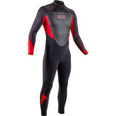 Traje De Neopreno Gul Response 3 / 2Mm Con Los Ojos Vendados - Negro / Rojo - Re1231-B7
