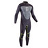 Traje De Neopreno Gul Response 4 / 3Mm Bs - Negro / Lima - Re1246-B7