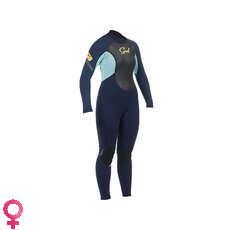 Gul Mujer Respuesta 3 / 2Mm De Puntada Invisible Vapor Traje 2015 - Azul / Glaciar