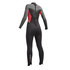 Gul Junior Respuesta 4/3 Mm Blindstitched Traje - Negro / Rojo