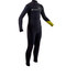 Traje De Neopreno Gul Junior Response Fx Chest Zip 3/2 Mm Bs - Negro / Lima - Re1252-B7