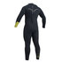 Gul Response 5 / 4Mm Backzip Blindstitch Wetsuit - Negro / Lima
