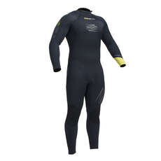 Gul Response 5 / 4Mm Backzip Blindstitch Wetsuit - Negro / Lima