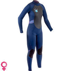 Traje De Neopreno Gul Womens Response 3 / 2Mm Fl - Azul Marino / Tie-Dye - Re1319-B7