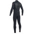 Gul Respuesta 4/3 Mm De Puntada Invisible Vapor Traje - Negro / Negro