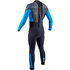 Traje De Neopreno Gul Response 3 / 2Mm Fl - Negro / Azul - Re1321-B7