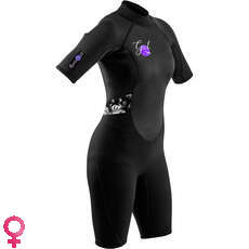 Traje De Neopreno Gul Womens Response 3 / 2Mm Fl Shorty - Negro - Re3318-B7