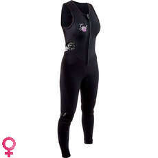 Gul Womens Response 3Mm Fl Long Jane Wetsuit - Negro - Re4314-B7