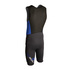 Hombres De Respuesta Gul 3 / 2Mm Flatlock Short John Traje - Grpht / Cian