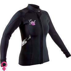 Chaqueta De Neopreno Gul Para Mujer Response 3Mm Fl - Negro - Re6305-B7