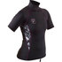 Chaleco / Protector De Manga Corta Swami Para Mujer Gul - Negro / Floral - Rg0330-B7