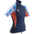 Chaleco / Protector De Manga Corta Swami Para Mujer Gul - Azul Marino / Naranja - Rg0330-B7