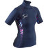 Chaleco / Protector De Manga Corta Swami Para Mujer Gul - Azul Marino / Tie-Dye - Rg0330-B7