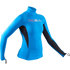 Gul Mujer Swami Long Sleeve Rashvest - Azul / Negro - Rg0331-B7