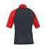 Gul Riva Manga Corta Para Hombre Rash Chaleco / Guardia - Grafito / Rojo