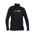 Gul Riva Manga Larga Para Hombre Rash Chaleco / Guardia - Negro
