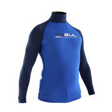 Gul Riva De Manga Larga Para Hombre Rash Chaleco / Guardia - Electric Blue / Azul Marino