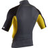 Rashvest De Manga Corta Gul Xola - Gris / Amarillo - Rg0338-B7