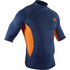 Rashvest De Manga Corta Gul Xola - Azul Marino / Naranja - Rg0338-B7