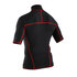 Gul Xola Manga Corta Para Hombre Rash Chaleco / Guardia - Negro