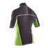 Gul Xola Manga Corta Para Hombre Rash Chaleco / Guardia - Deep Gris / F.lime