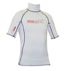 Para Hombre De Manga Corta Gul Xola Rash Chaleco / Guardia - Blanco Para Hombre De Manga Corta Gul Xola Rash Chaleco / Guardia - Blanco
