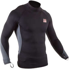 Rashvest De Manga Larga Gul Xola - Negro / Gris - Rg0339-B7