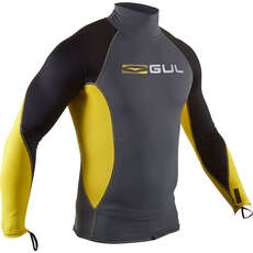 Gul Xola Rashvest De Manga Larga - Gris / Amarillo - Rg0339-B7