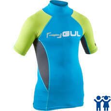 Rashvest De Manga Corta Gul Junior - Coral / Lime - Rg0341-B7