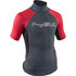 Rashvest De Manga Corta Gul Junior - Uva / Rojo - Rg0341-B7