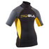Rashvest De Manga Corta Gul Junior - Negro / Amarillo - Rg0341-B7