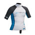 Manga Gul Júnior Corto Rashguard - Blanco / Azul
