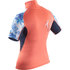 Rashvest De Manga Corta Para Niñas Gul Junior - Coral / Gris - Rg0345-B7