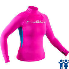 Chaleco / Protector De Manga Larga Para Niñas Gul Junior - Rosa / Azul - Rg0346-B7