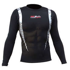 Código Gul Cero Energía Matrix Compresión Rashguard - Negro Código Gul Cero Energía Matrix Compresión Rashguard - Negro