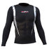 Código Gul Cero Energía Matrix Compresión Rashguard - Negro