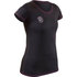 Camiseta De Manga Corta Para Mujer Gul Fit Rashvest - Negro - Rg0367-B7