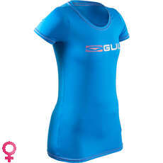 Camiseta De Manga Corta Para Mujer Gul Fit Rashvest - Azul - Rg0367-B7