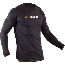 Gul Long Sleeve Tee Fit Rashvest - Negro - Rg0369-B7
