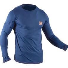 Gul Long Sleeve Tee Fit Rashvest - Azul - Rg0369-B7