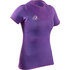 Camiseta De Manga Corta Para Niñas Gul Junior Fit Rashvest - Violeta - Rg0372-B7
