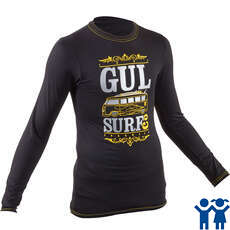Gul Junior Camiseta De Manga Larga Fit Rashvest - Negro - Rg0373-B7