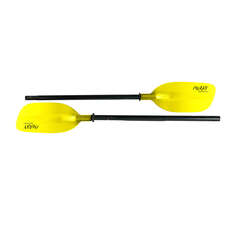 Ruk Sport Moray 2 Pezzi Kayak Paddle - 215 Centimetri - Giallo